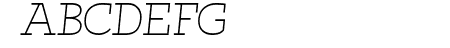 Qlarendon Light Italic