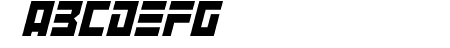 Angry Android Italic