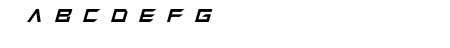 Squaresharps Italic