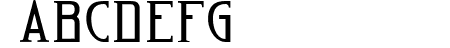 Capitel Gothick Regular