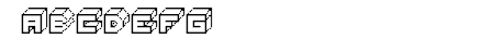 3D Thirteen Pixel Fonts R