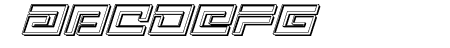 Avenger Engraved Italic