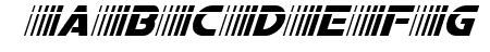Bamf Laser Italic
