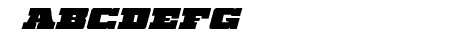 Chicago Express Italic