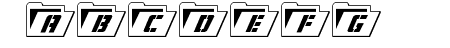 Eyes Only Outline Italic