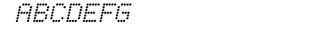 Fanfare Ticker Italic