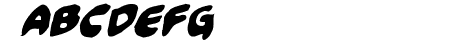 Funny Pages Funky Italic