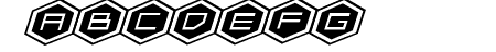 HEX:gon Expanded Italic