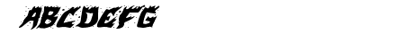 Hot Kiss Expanded Italic