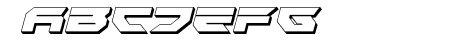Royal Samurai 3D Italic