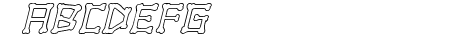 xBONES Outline Italic