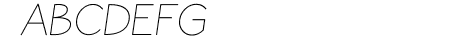 Coamei Light-Italic