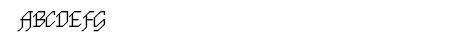 en simple script Regular
