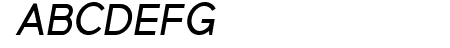 MadeynSans Regular Italic