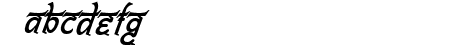 Bitling shivom Italic