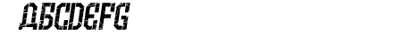 Armenia Grunge Italic