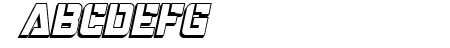 Bombardment 3D Italic