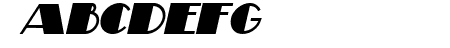 Theatrical Bold Italic