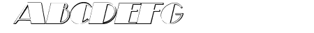 Theatrical Shadow Italic