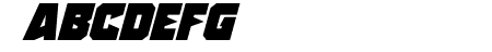 Speed Freaks Italic