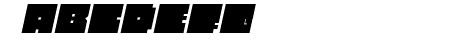 BLOCK Bold Italic