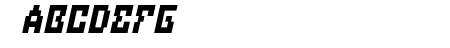 Defragmented Italic