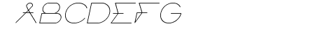 ELECTRIC CITY Italic