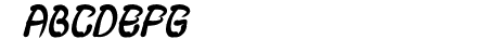 FISH BONE Bold Italic