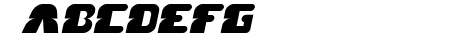 FOREST JUMP Italic