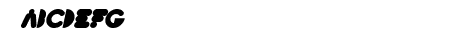 High Logic Bold Italic