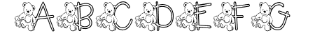 KG TEDDY FRIENDS