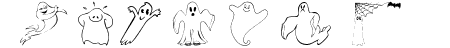 101! A Ghostly Font
