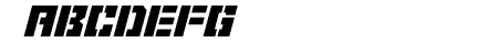 Space Cadets Italic