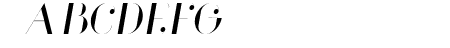 Glamor Light Italic