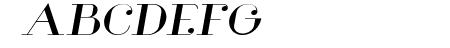 Glamor Extended Italic