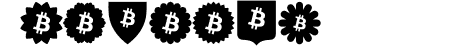 Font Bitcoin Color