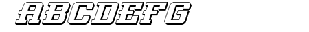 Interceptor 3D Italic
