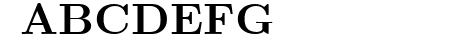 CMU Serif Bold
