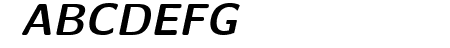 CMU Sans Serif BoldObliqu