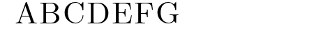 CMU Serif Upright Italic 