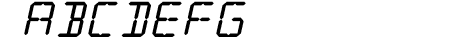 LCD Display: 14 Segment (
