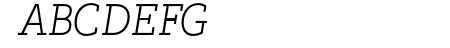 Tulia-Italic