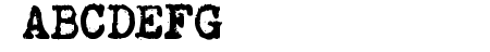 Brother Deluxe 1350 Font