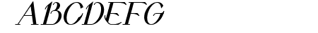 Valkyrie Bold Italic