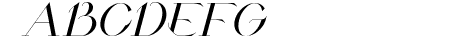 Valkyrie Extended Italic