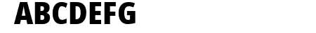 Noto Sans Condensed Black