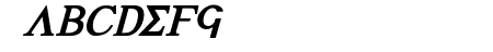 Achilles Bold Italic