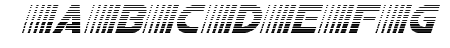 Bamf Gradient Italic