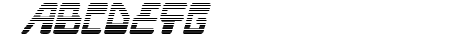 Xped Gradient Italic