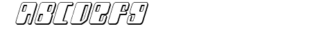 Zyborgs 3D Italic